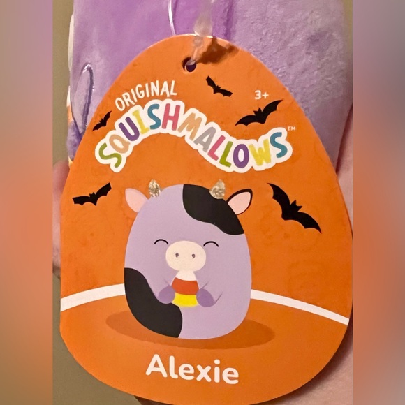 Exclusive Alexie candy corn purple and black cow - Picture 2 of 3